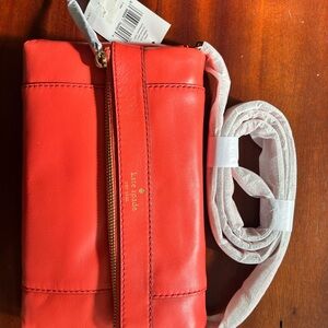 Kate Spade Vibrant Red Crossbody Bag